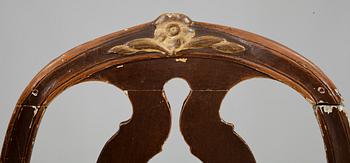 STOLAR, 2 st, gustavianska, 1700/1800-tal.