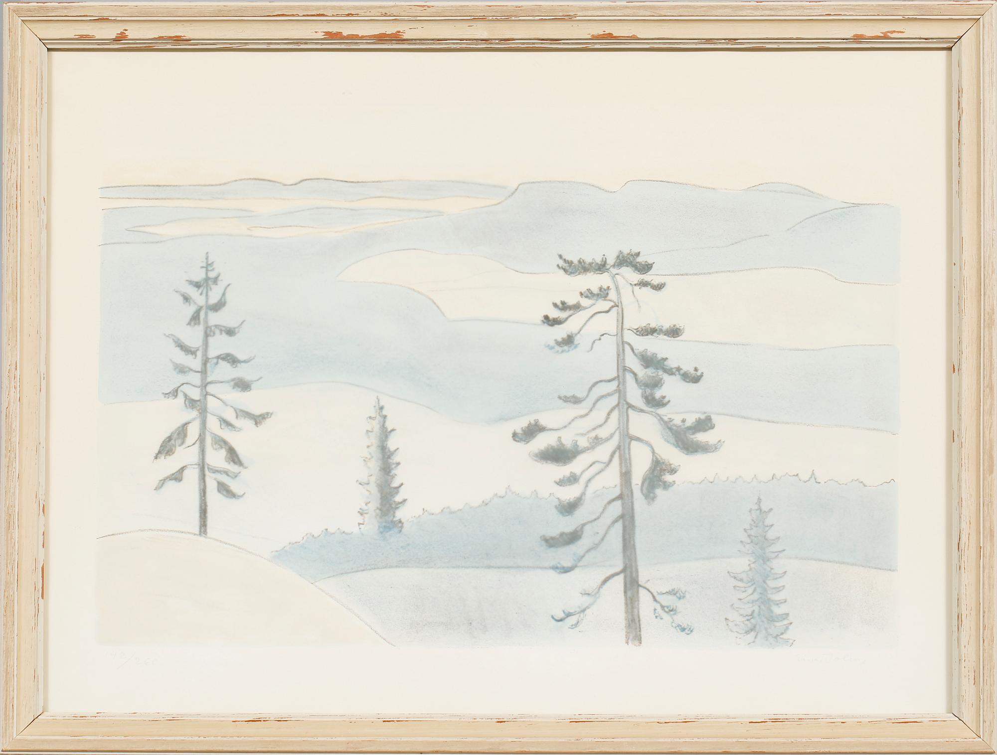 EINAR JOLIN, färglitografi, signerad och numrerad 142/260.