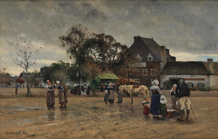 Johan Ericson, "Torget Concarneau".