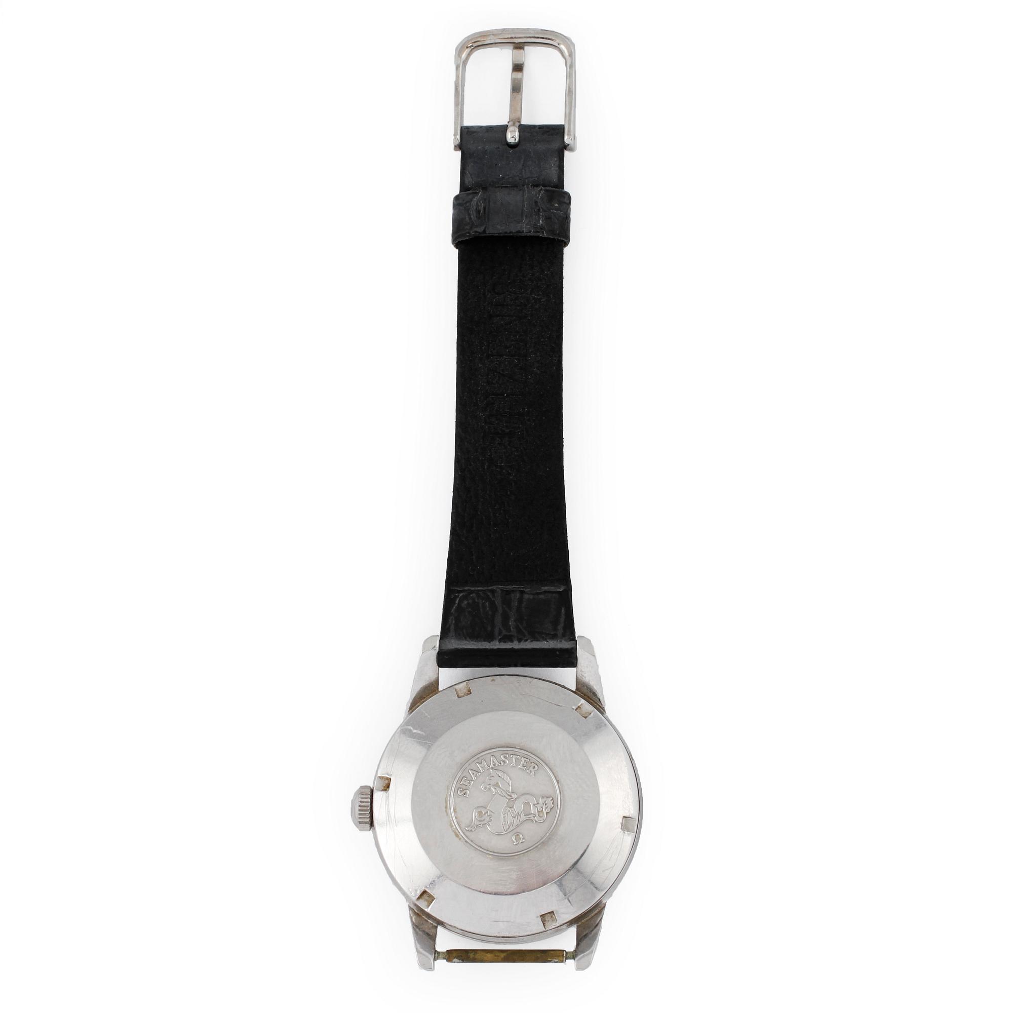 HERRARMBANDSUR, stål, Omega, Seamaster.1900-talets senare del.