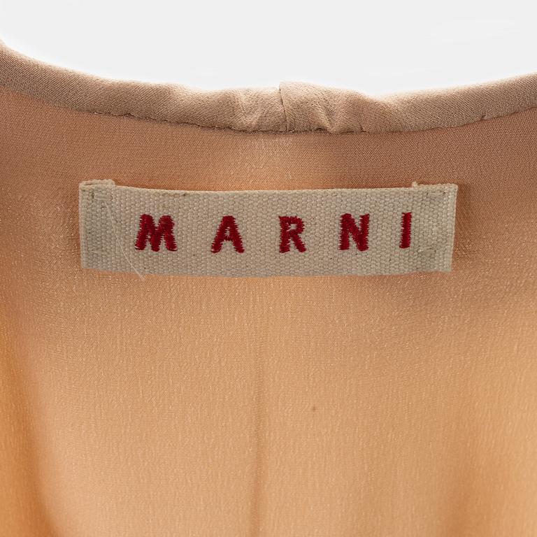 Marni, a silk top, size 38.