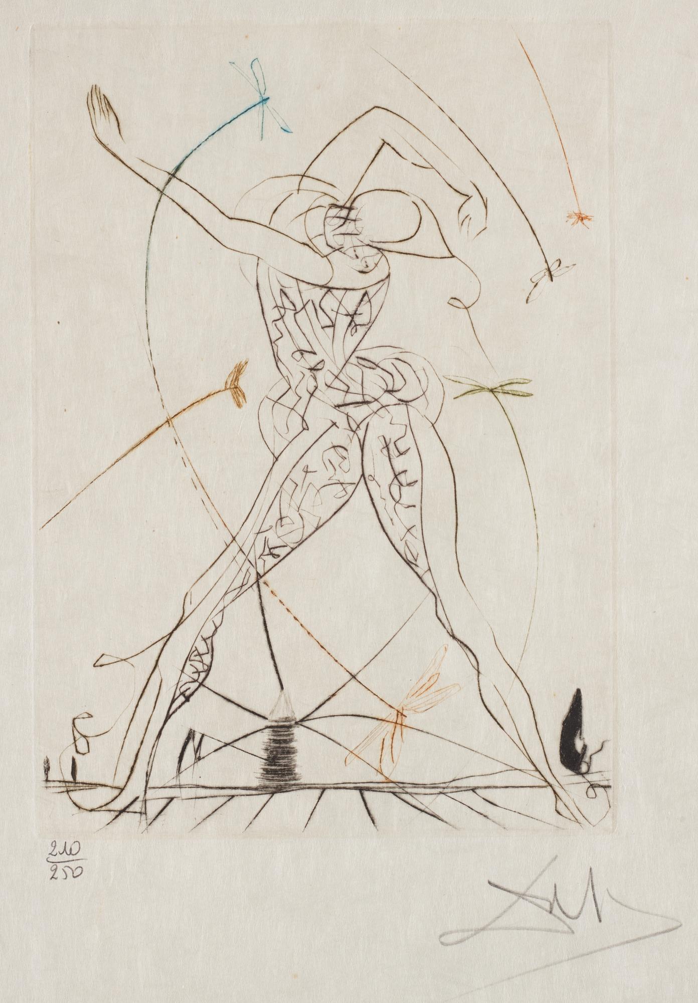 Salvador Dalí,  "Much Ado about Shakespeare".