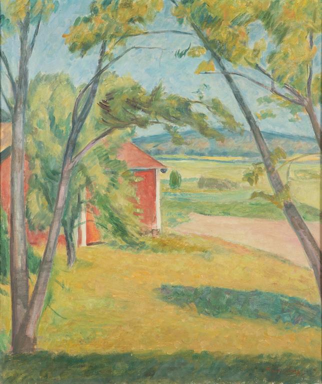 William Lönnberg, öljy kankaalle, signeerattu.