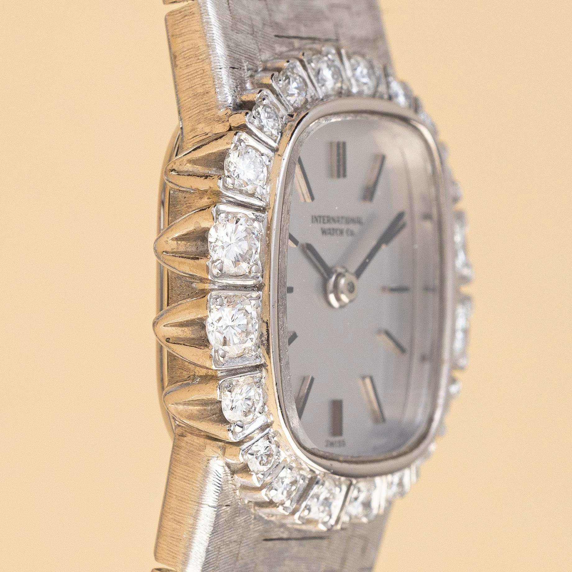 IWC, "Diamond bezel", ca 1973.