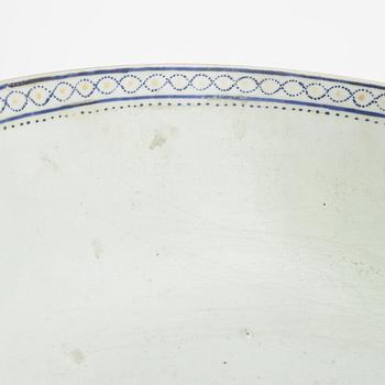 Bålskålar, 2 st, porslin, Kina, Jiaqing (1796-1820).