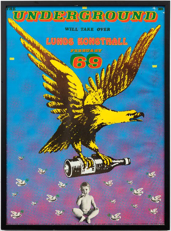 Sture Johannesson, "The Underground will take over," Lunds Konsthall February 69.