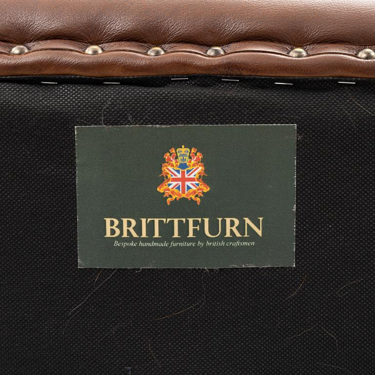 Armchairs, a pair, English style, Brittfurn, 21st century.