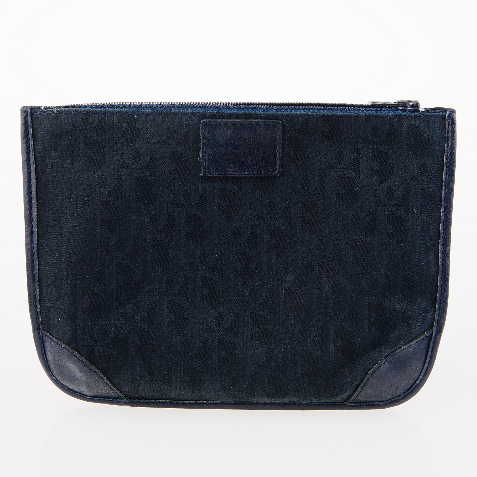 CHRISTIAN DIOR Scarf, Purse and Makeup Pouch.