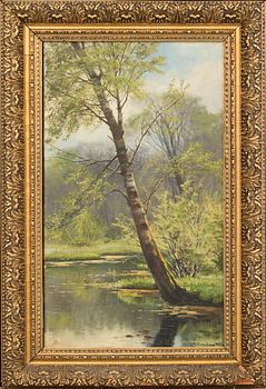 CARL OVE JULIAN LUND, oil on canvas, signed and dated 1899,