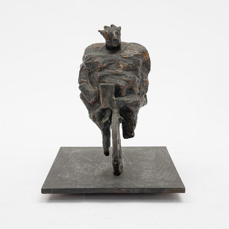 Gudrun Eduards, "Fat lady on a bike".