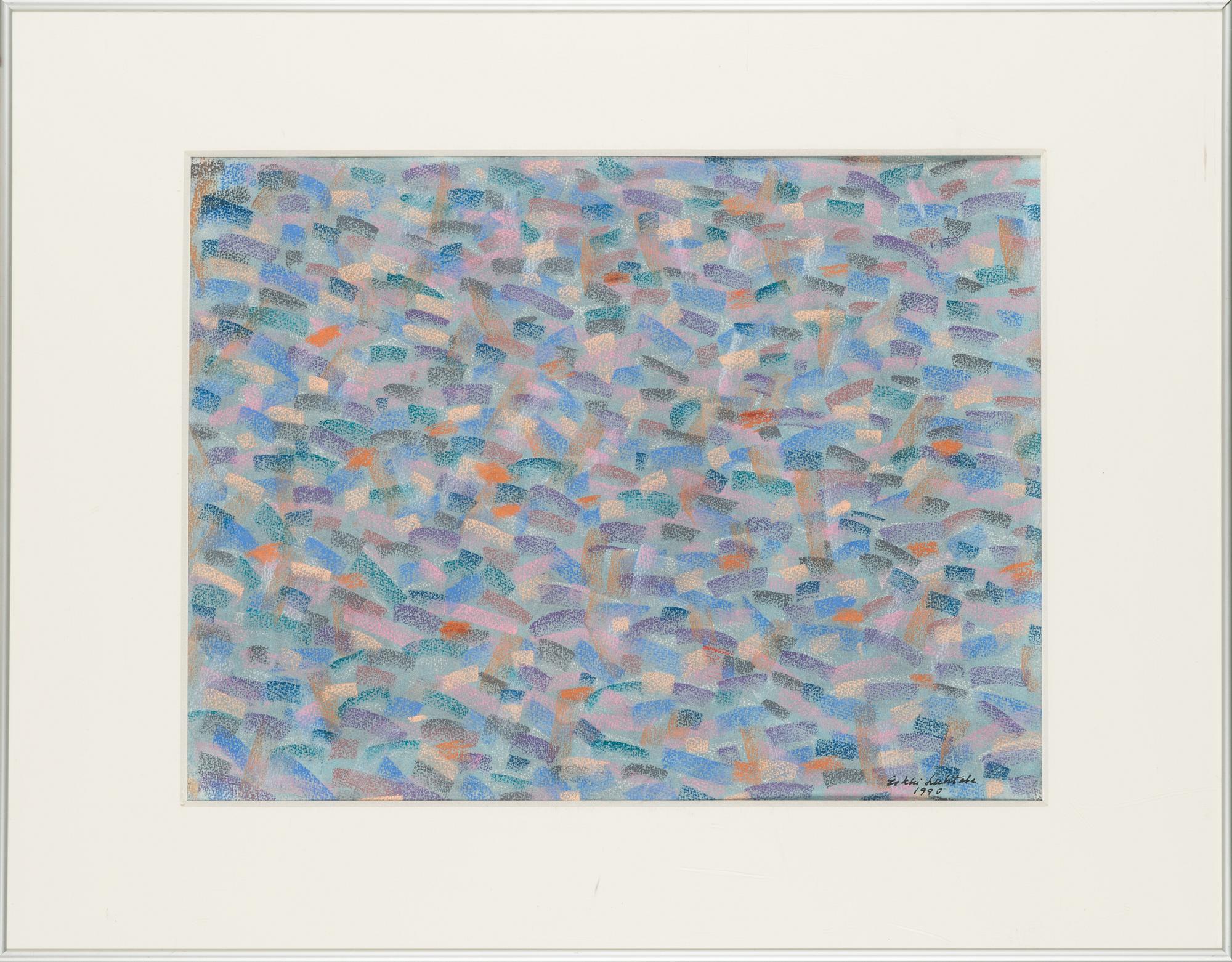 Erkki Luhtala, pastel, signed and dated 1990.