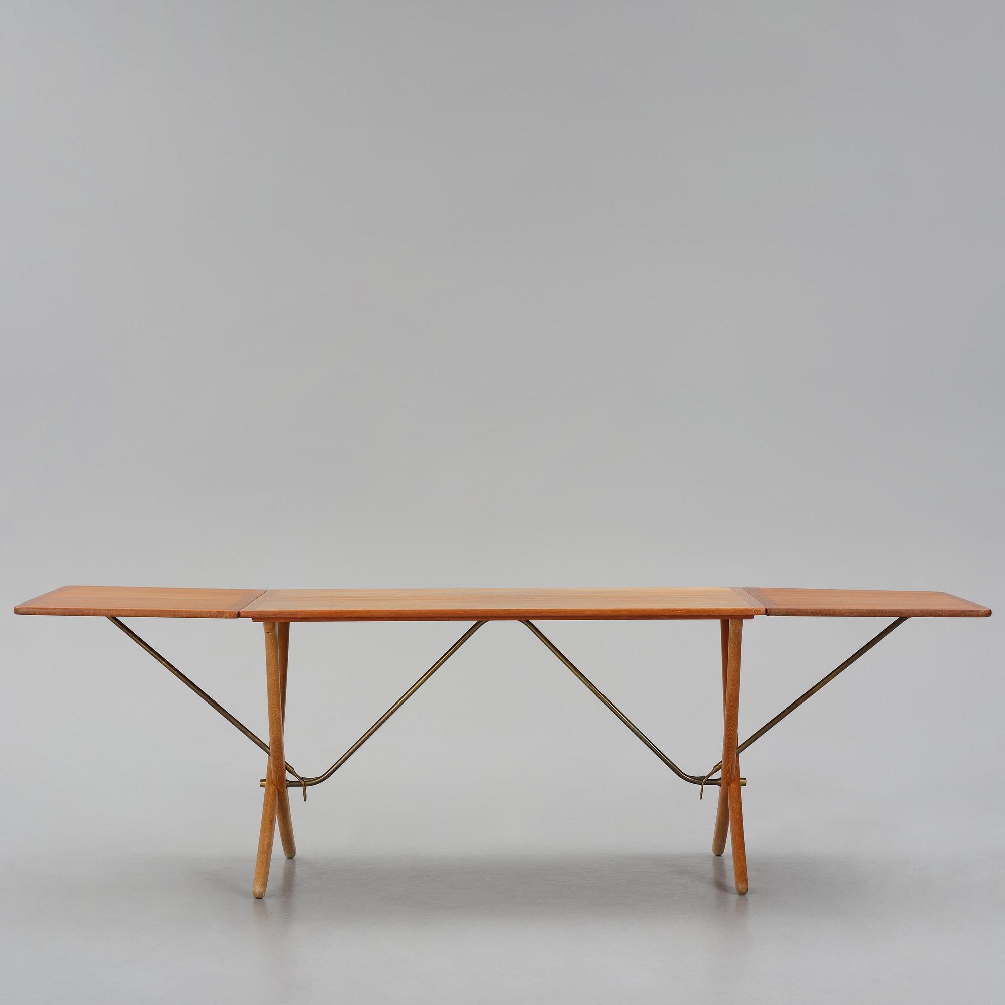 Hans J. Wegner, a dining table model "AT-304", Andreas Tuck, Denmark, 1960s.