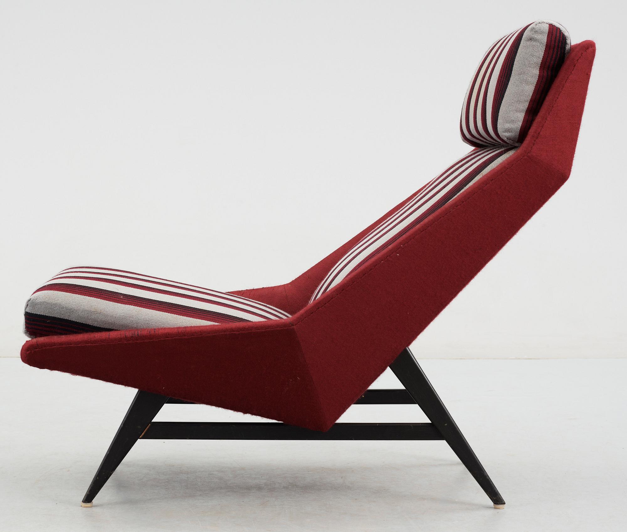 FÅTÖLJ, 1960-tal, Danmark.