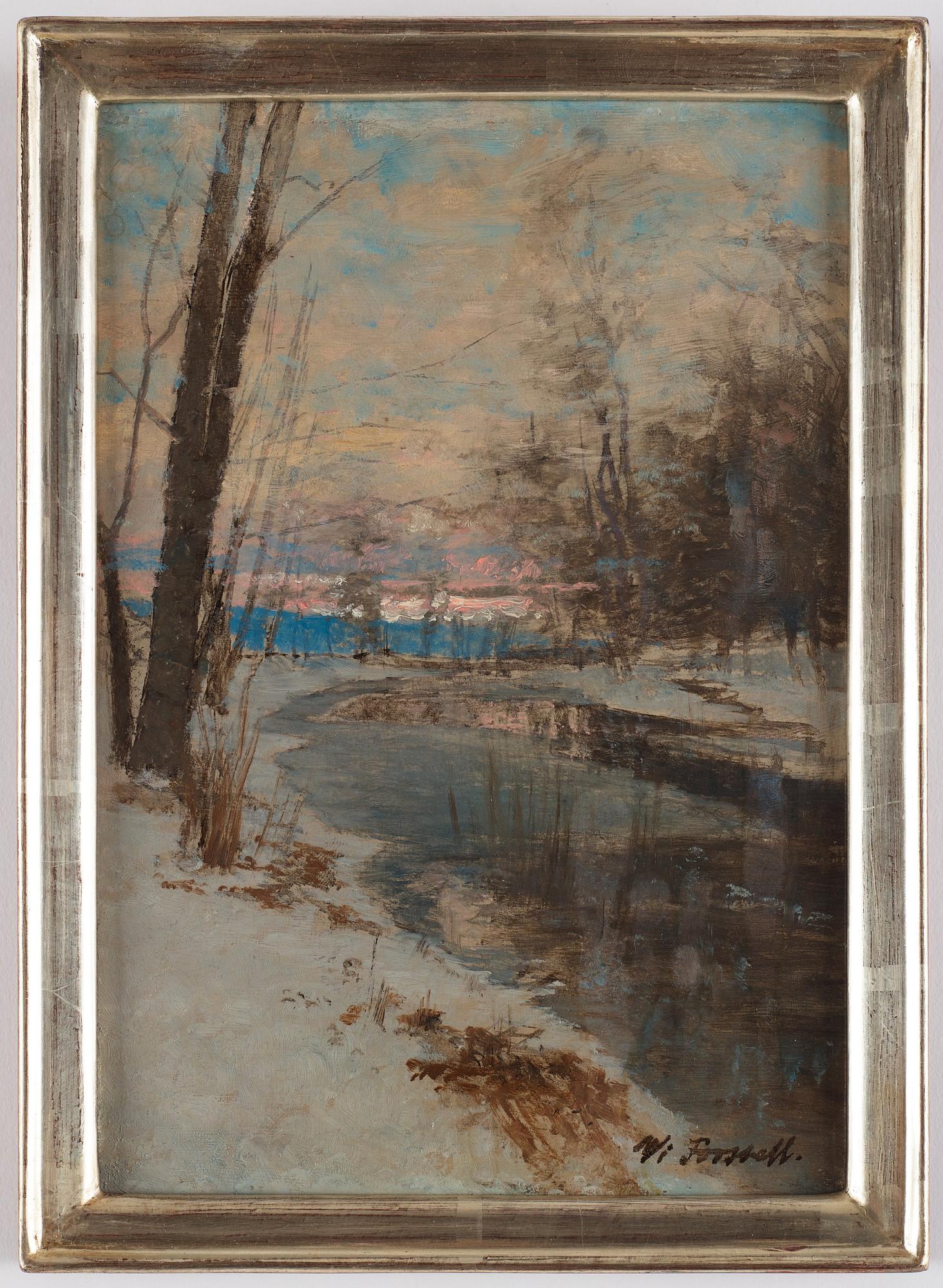 Victor Forssell, signed Vi Forssell, oil on panel.