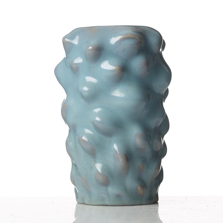 Axel Salto, a stoneware vase, Royal Copenhagen, Denmark, early 1960's.