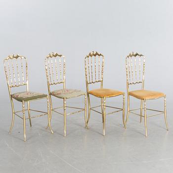 STOLAR, 4 st, Chiavari, Italien, 1900-talets mitt/andra hälft.