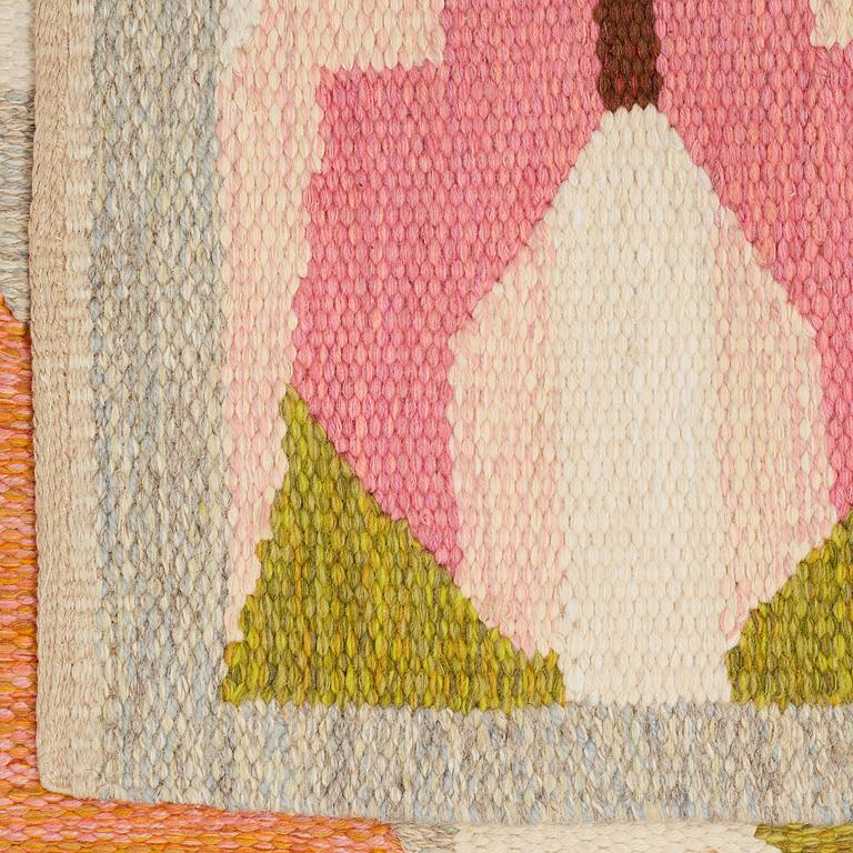 Agda Österberg, MATTA, "Matta nr 591", rölakan och gobelängteknik, ca 328,5 x 212 cm, signerad AÖ (Agda Österberg), vävd 1973.