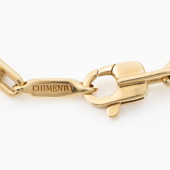 Chimento, bracelet, 18K gold with a brilliant-cut diamond.