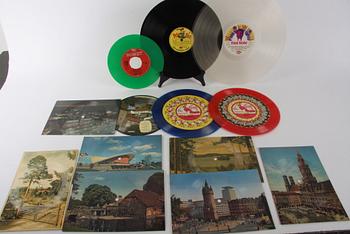 BILD-LP/EP och 78-varvare, Vogue The Picture Record, samt LJUDVYKORT, 22 st.