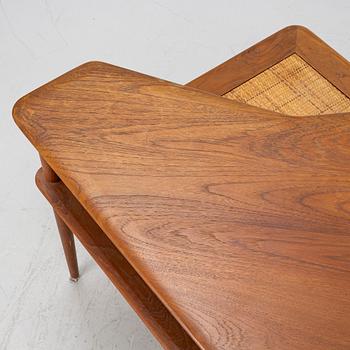 Peter Hvidt & Orla Mølgaard Nielsen, a pair of 'Minerva' tables, France & Son, Denmark, 1960's.