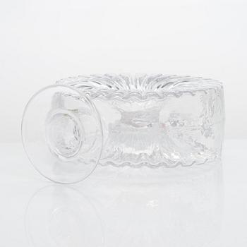 Helena Tynell, flaska, "Solflaskan" Riihimäen Lasi Oy. I produktion 1964-1974.