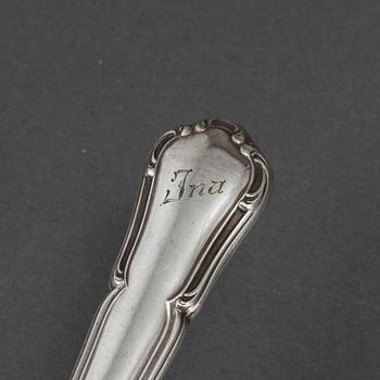 K. ANDERSSON, 12 silver knives, model 'Barock,' Stockholm.