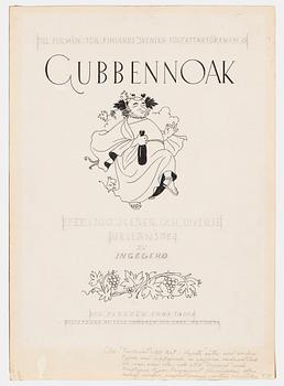 Tove Jansson, "Gubben Noak" (Old Man Noah).