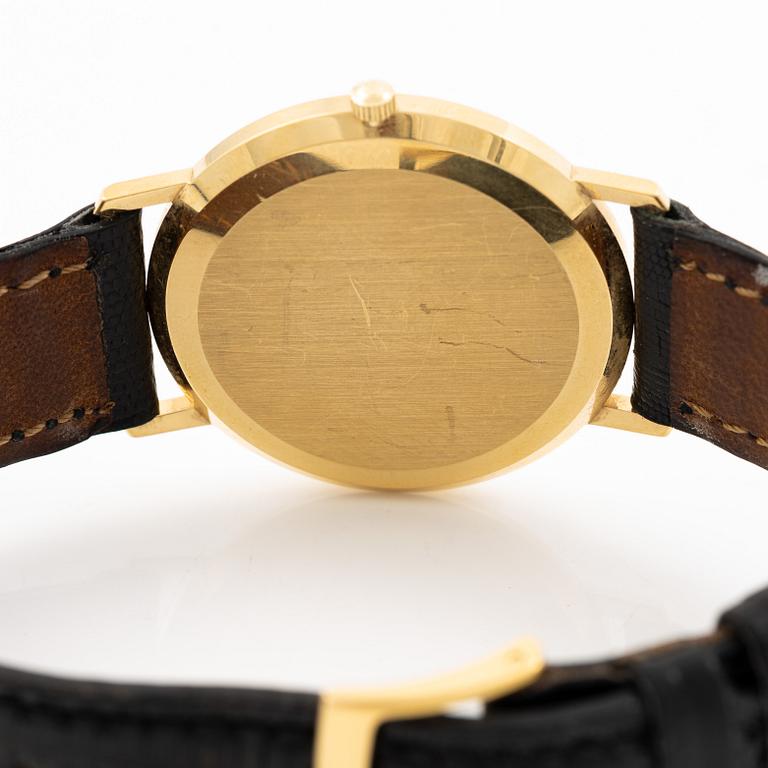 Eterna, wristwatch, 14K gold, 33.5 mm.