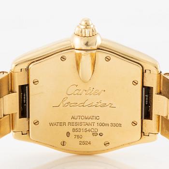 Cartier, Roadster de Cartier, wristwatch, 37 x 44 mm.