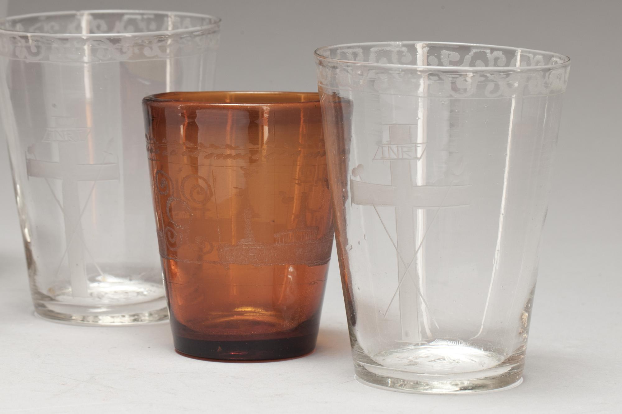 GLAS, 6 st. 1700/1800-tal.