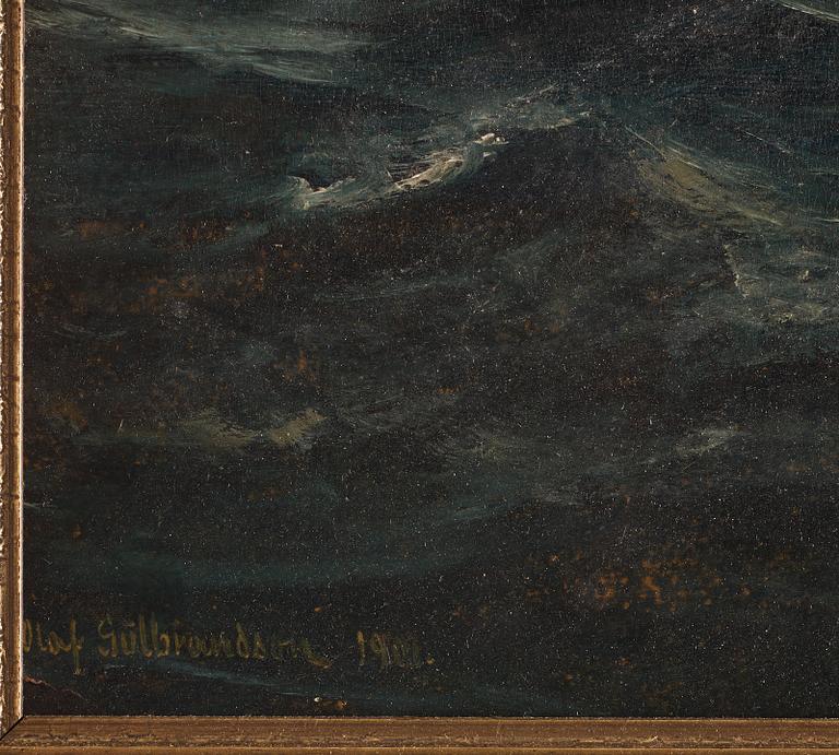 OLAF GULBRANDSEN, oil on panel, signed and dated 1901?.