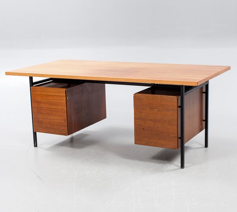 FLORENCE KNOLL, skrivbord, "578-021", licenstillverkat av NK:s verkstäder för Knoll International, daterat -61.