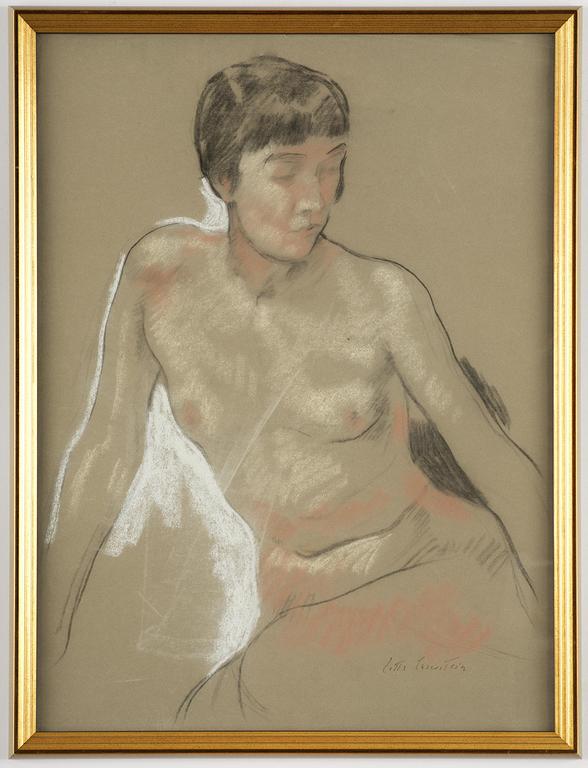 Lotte Laserstein, Seated model.