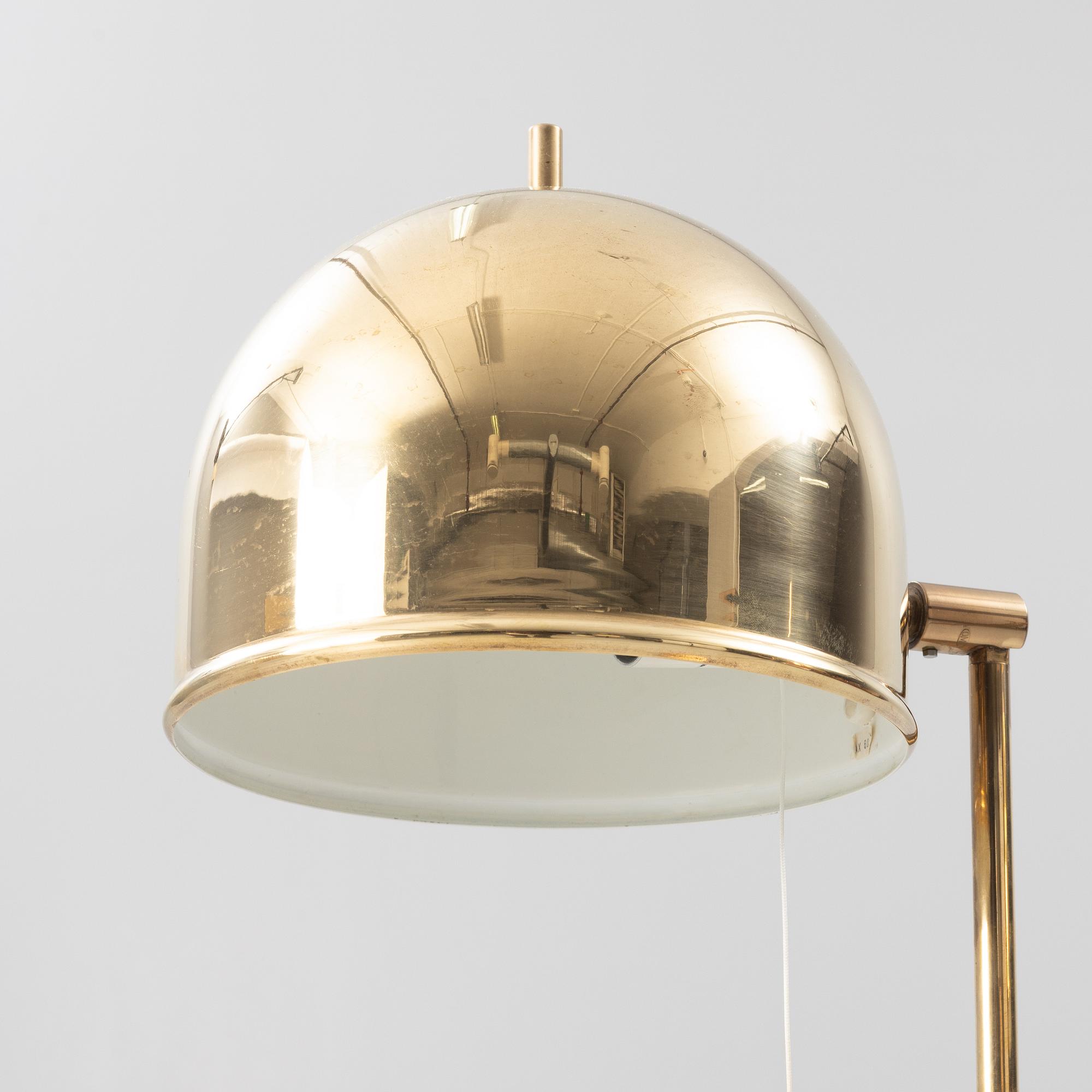 Eje Ahlgren, a pair of model G-075 floor lamps,  Bergbom, 1960s/70s.