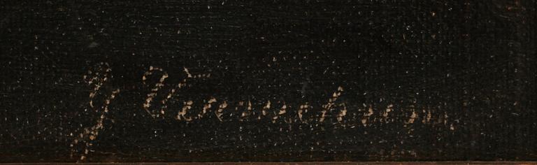 YELVA VERMEHREN, olja på duk, sign.