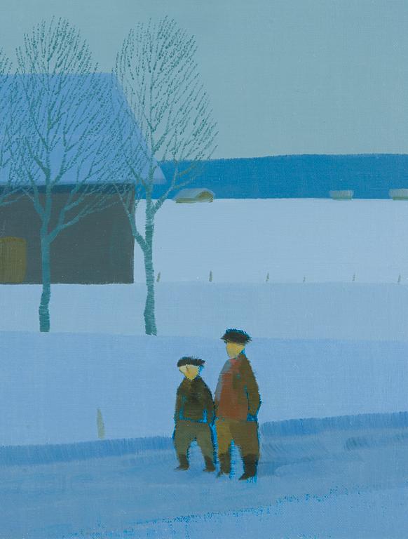 Pentti Koivikko, Vintrig bylandskap.