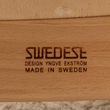 Yngve Ekström, armchair with footstool, "Lamino", Swedese.