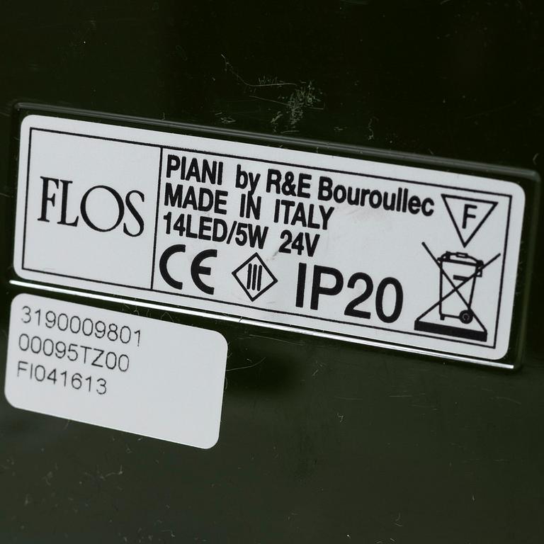 Ronan & Erwan Bouroullec, bordslampa, "Piani LED", Flos, Italien.