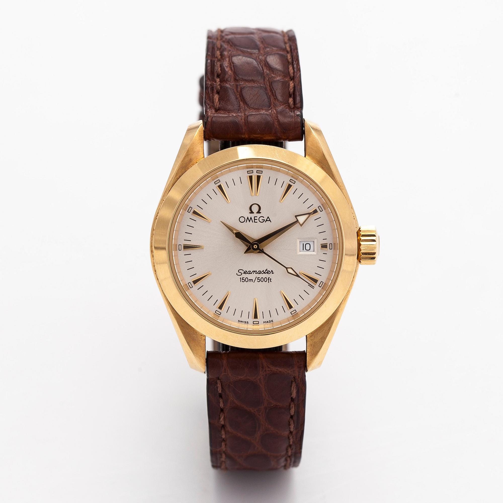 Omega, Seamaster, Aqua Terra, wristwatch, 29.5 mm.