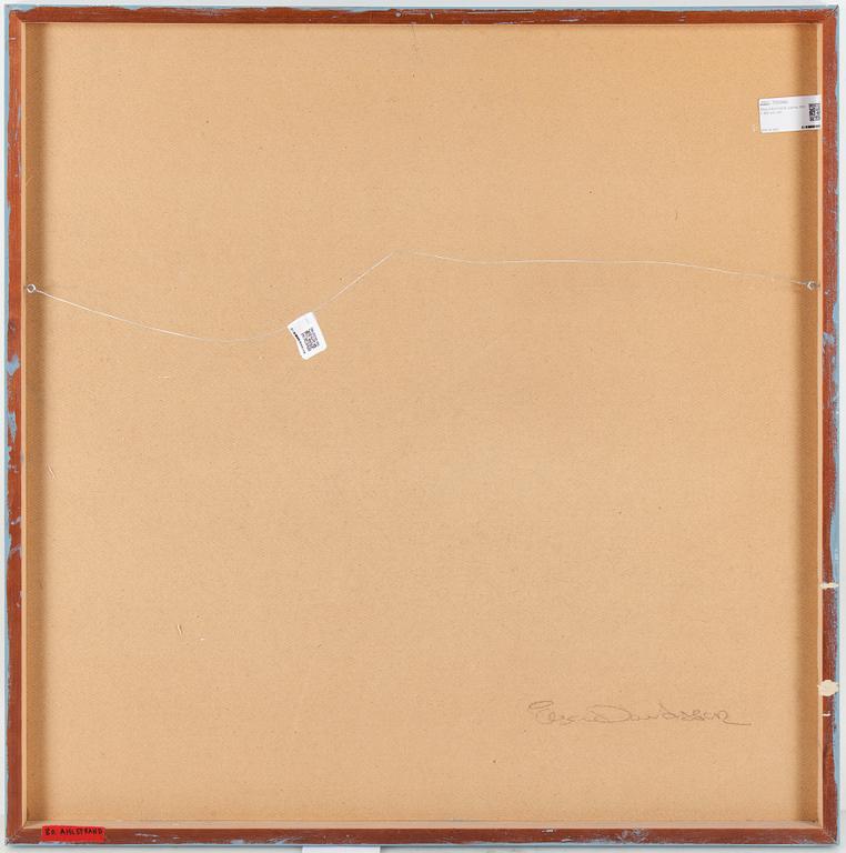 ÅSA DAVIDSON, pannå, 100 x 100 cm.