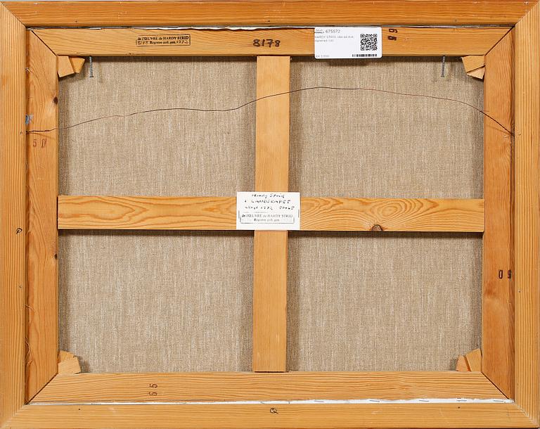 HARDY STRID, olja på duk, signerad.