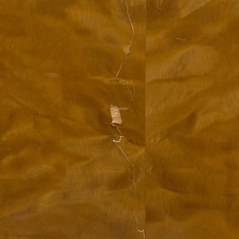 Otto Schulz, A Swedish Modern stained birch cabinet, probably Otto Schulz for Boet, 1930's.