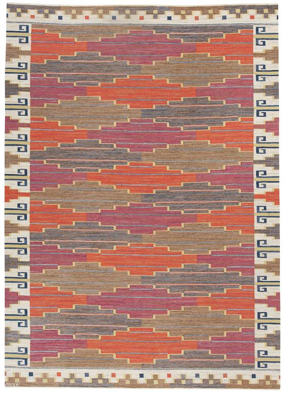 Märta Måås-Fjetterström, MATTA. "Bruna heden". Rölakan. 351 x 250,5 cm. Signerad AB MMF.