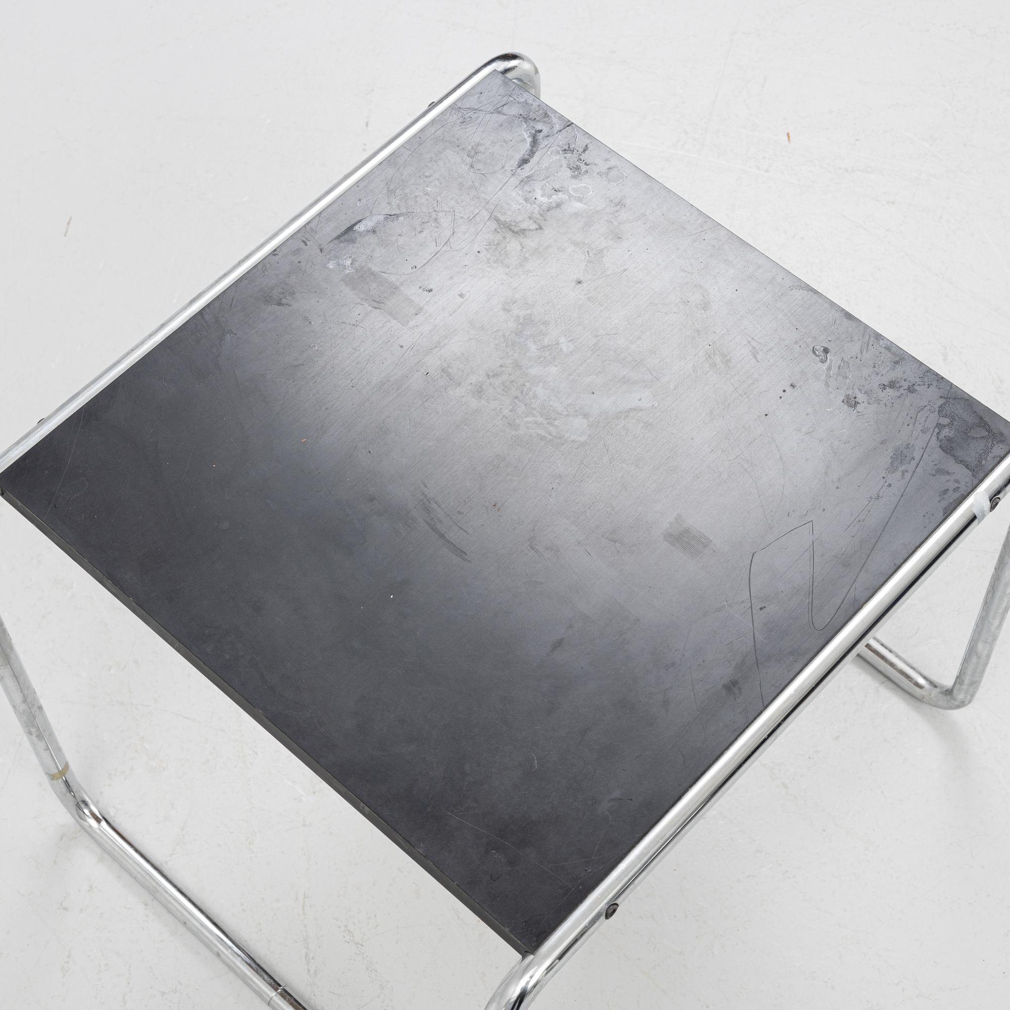 Marcel Breuer, avlastningsbord, "Laccio Low", Gavina, Italien.