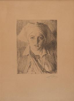 Anders Zorn, "Gulli II".