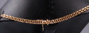 HALSBAND, guld, 14K, vikt 23 gram.