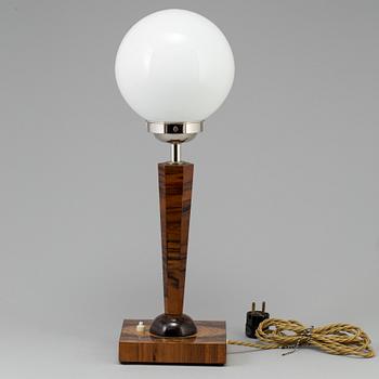 BORDSLAMPA, art deco, 1930-tal.