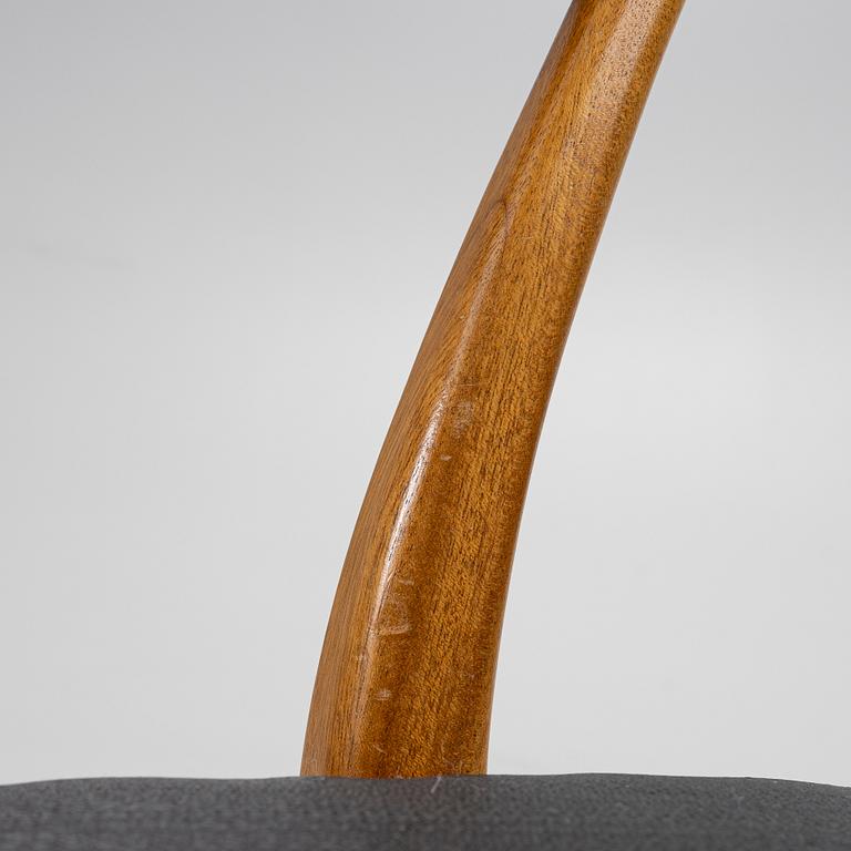 Josef Frank, a set of 8+2 dining chairs, model 1165, Svenskt Tenn, ca 1987.