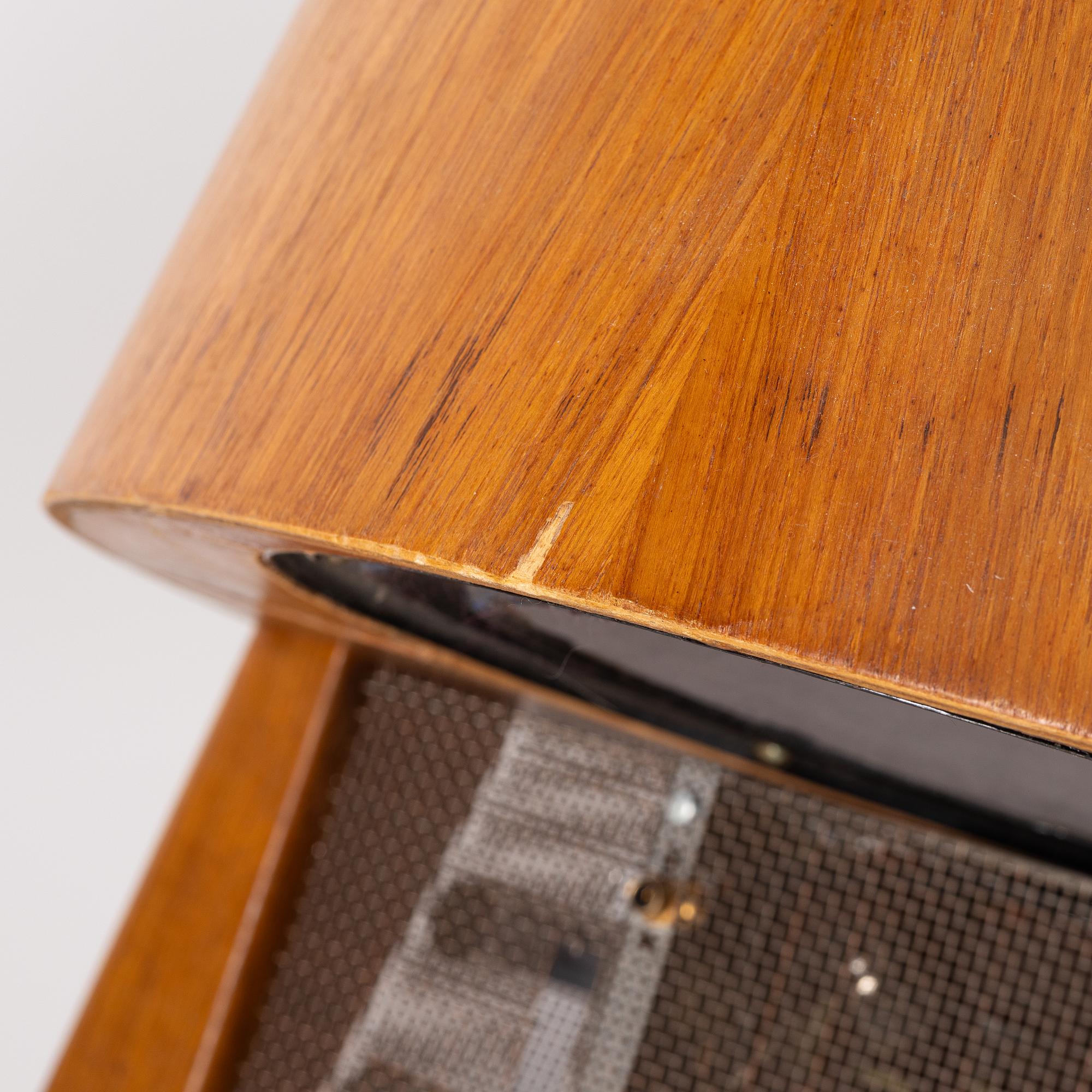 Stig Carlsson, LOAS 1001/”Kolboxen", a pair of loudspeakers, 1959-62, Sweden.