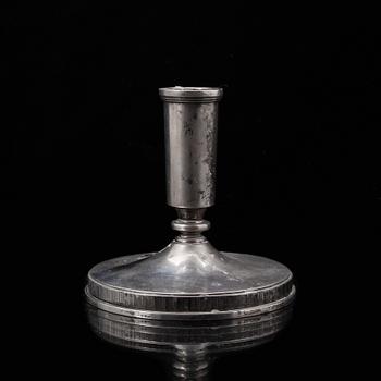 LJUSSTAKE, sterling silver, Atelier Borgila Stockholm 1953. Vikt ca 250 gram.